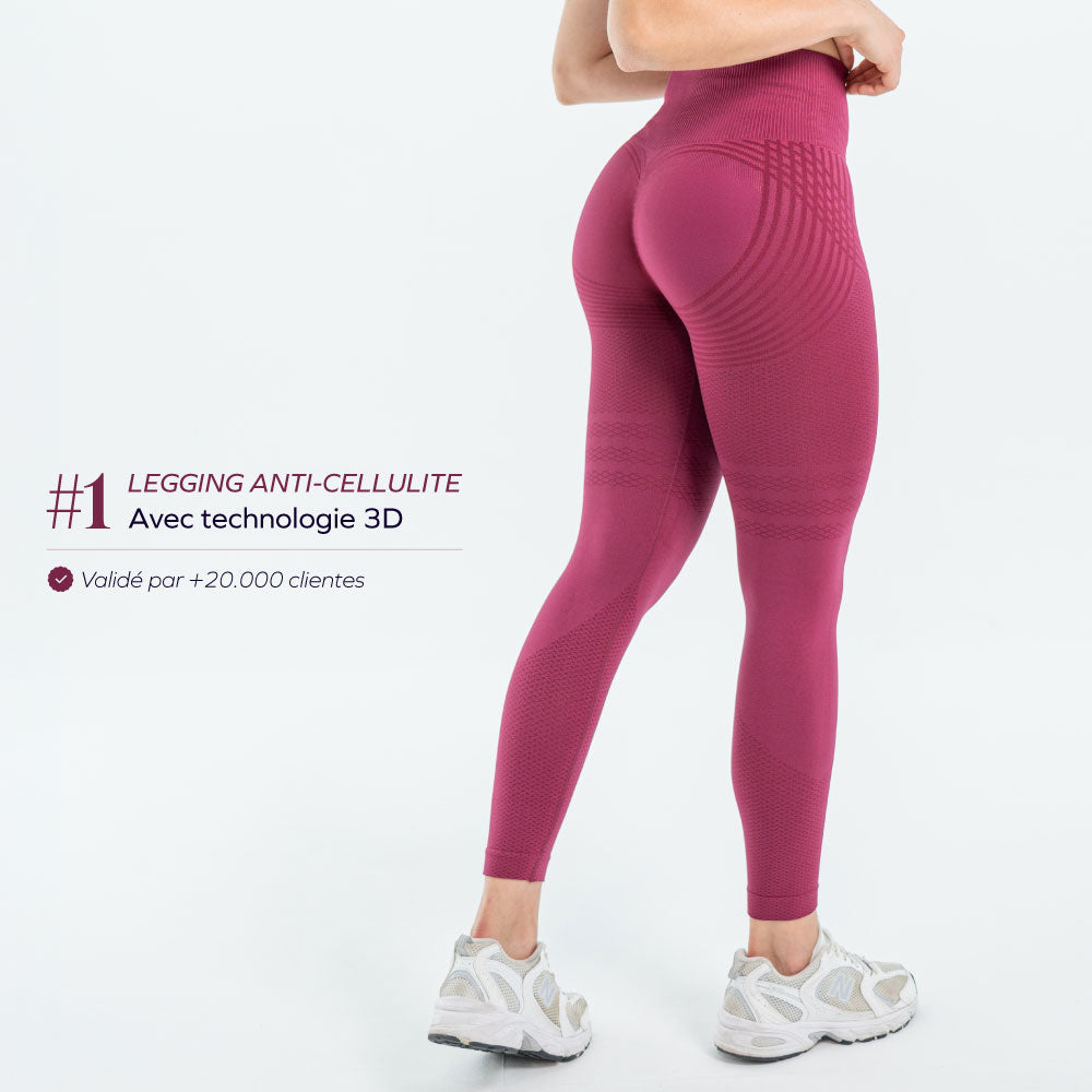 Legging 3D | Bleu Azur