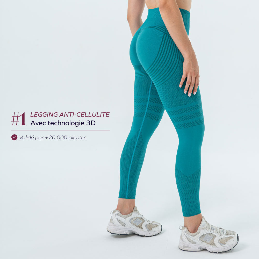 Legging 3D | Marron
