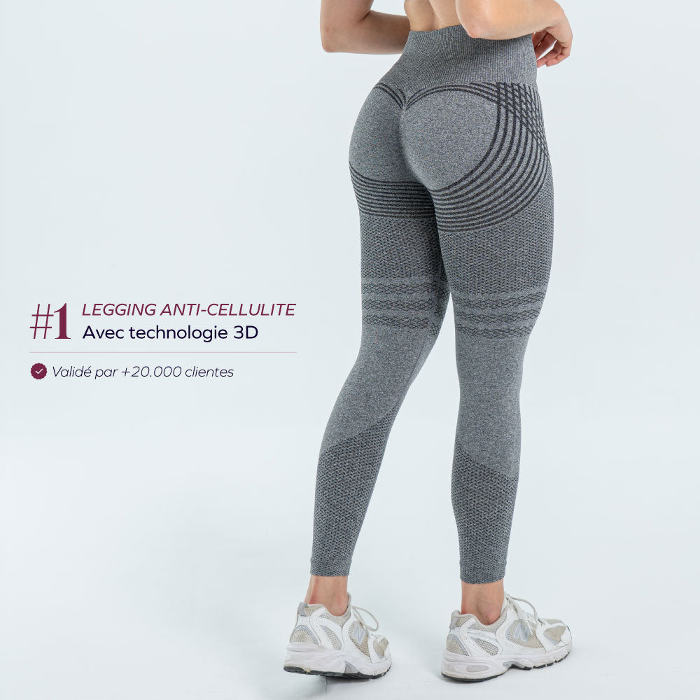 Legging 3D | Marron