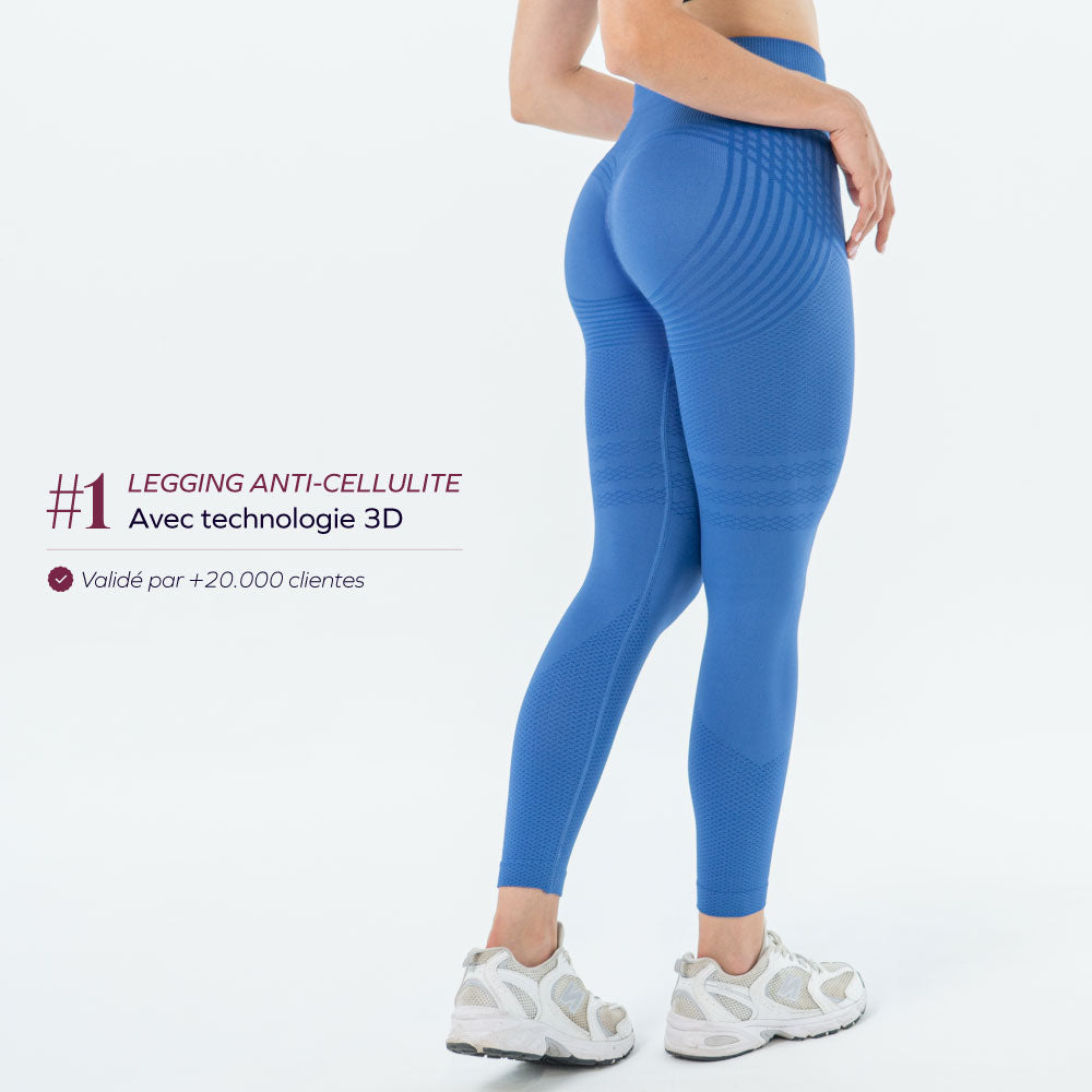 Legging 3D | Marron