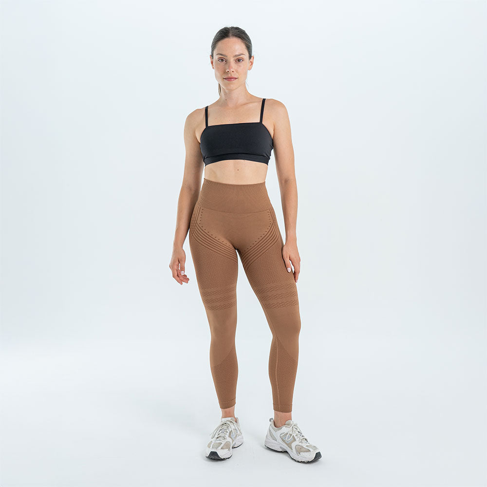 Legging 3D | Marron